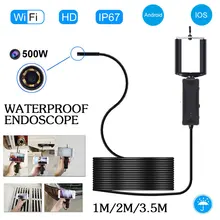 Портативный прочный 500 Вт IP67 USB эндоскоп инструмент для чистки ушей область отверстия компьютеры мобильные телефоны контрольная камера наблюдения