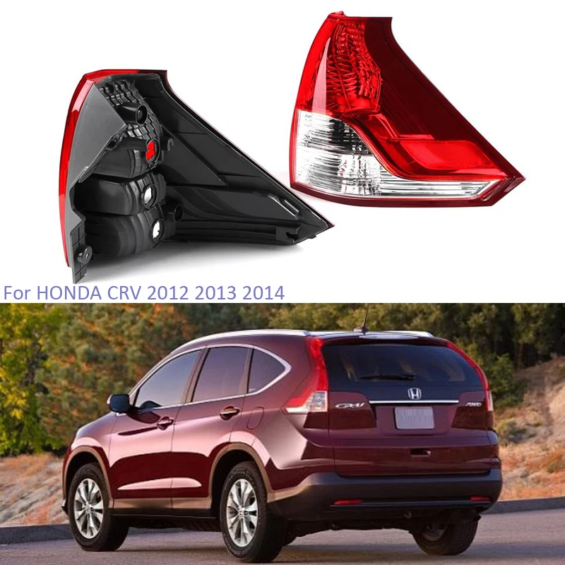 

YTCLIN LED Tail Light for HONDA CRV CR-V 2012 2013 2014 Rear Brake Light Parking Reverse Light Day Light Car Light Assembly