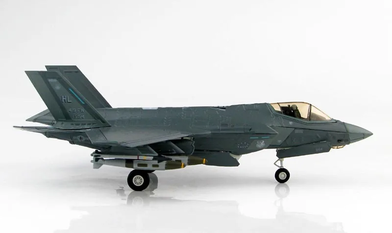 Fine 1/72 ВВС США F-35A stealth fighter cratlesnake squadron h4419 Коллекционная модель сплава