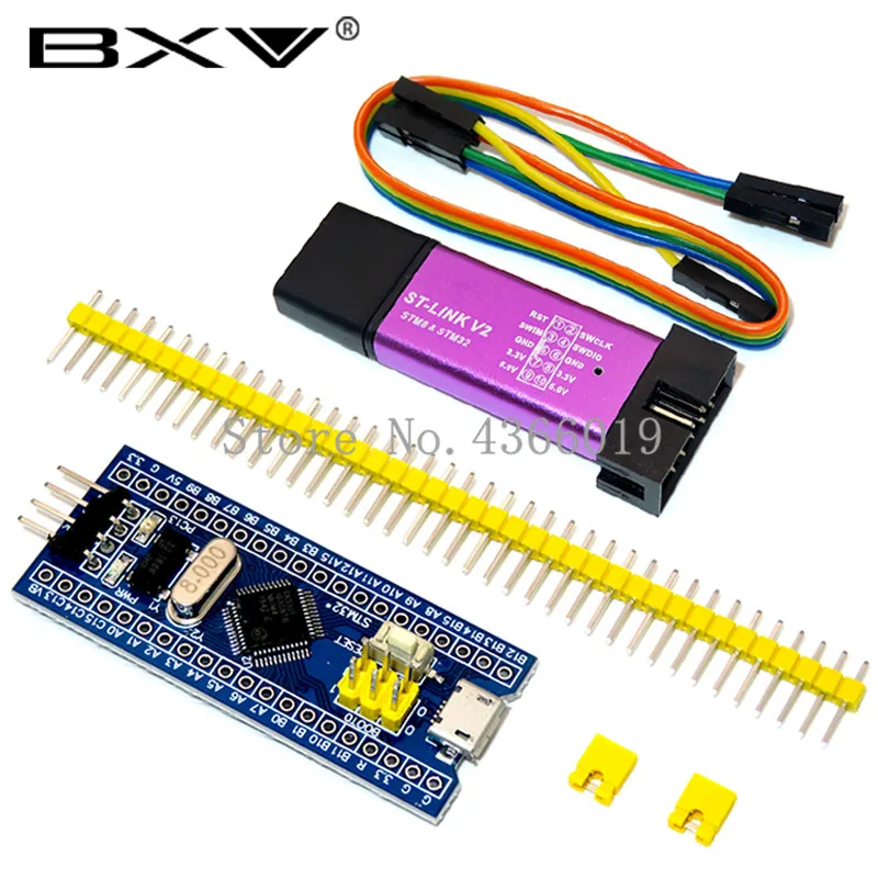 STM32F103C8T6 ARM STM32 минимальная система макетная плата модуль для Arduino DIY Kit ST-Link V2 мини STM8 симулятор загрузки