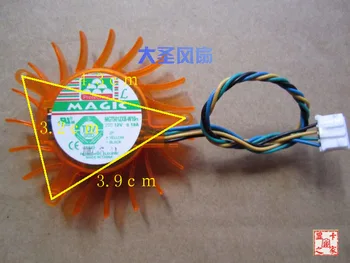 

NV8600GTS graphics fan MGT5012XB-W10 ball 4-wire fan special graphics leaf