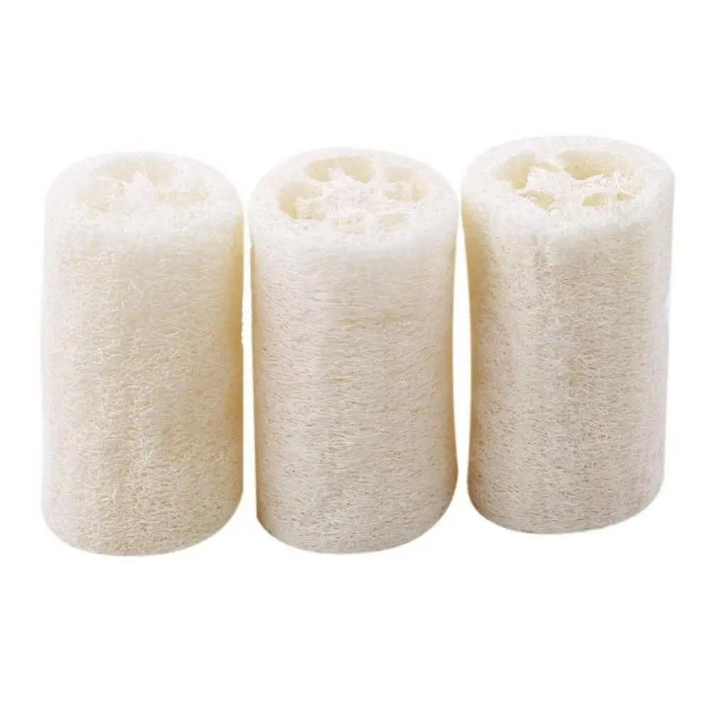 Natural Loofah Gourd Sponge Bath Rub Dishes Cleaning Body Shower Exfoliating Scrubber Tool Sponge Scrubber 1 Pc