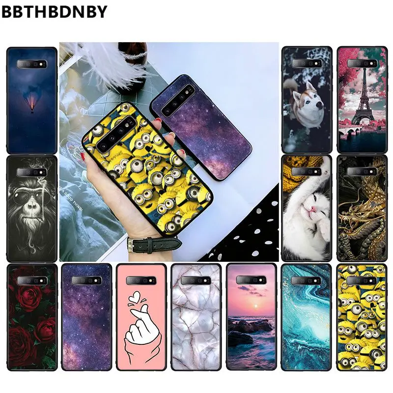 Чехол для телефона Galaxy S10 с принтом роскошный уникальный дизайн samsung S9 plus S6 edge S7 S8 |