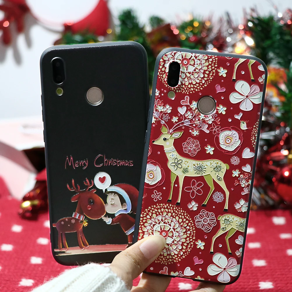 

3D Relief TPU Case For Huawei Honor 9X Pro 8X 9 Lite Play 10i 20i Mate 20 30 10 P20 P10 P30 Lite 2017 Pro P Smart 2019 Case Capa