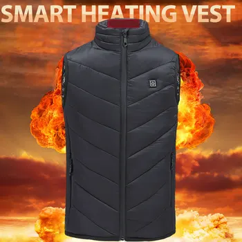 

Children's USB Heated Vest Electric Heating Vest Thermal Warm Heating Clothes Heating Cotton Vest Warm Vest Winter Heated Jacket