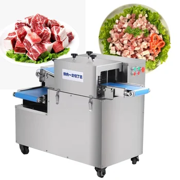 

Commercial fresh meat slicer automatic multi-function cutting chicken Dicing Machine