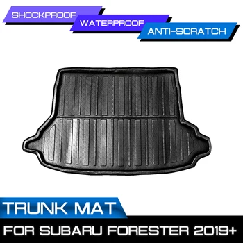 

For Subaru Forester 2019+ Car Boot Cargo Liner Tray Trunk Floor Mat Liner Carpet Tray Waterproof Car Styling Auto Floor Mat part