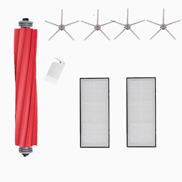 XiaoMi Roborock T7S S7 HEPA Accessory of Filter Main Brush/Cover Mop Cloth Side Brush Vacuum Cleaner Part Package  6B