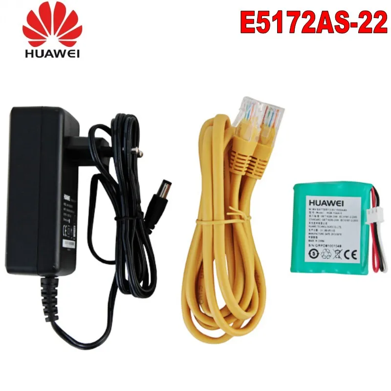 Бесплатная доставка + Аккумулятор 1000 мАч Huawei E5172 телефон 150 Мбит/с Lte Tdd FDD