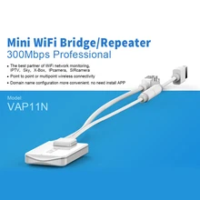 VONETS VAP11N-300 MINI300 300mbps sans fil wifi répéteur wifi pont routeur réseau pour caméra ip TVBOX