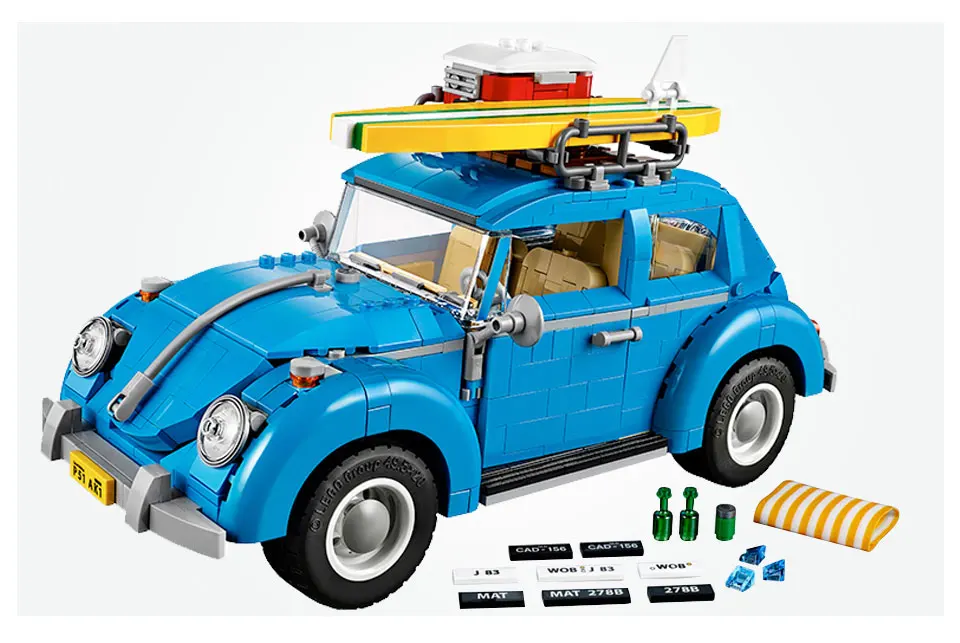 

Compatible legoing Technic Creators City Car Classical Travel Car Model Building Blocks 1193PCS Brick Educational Toys