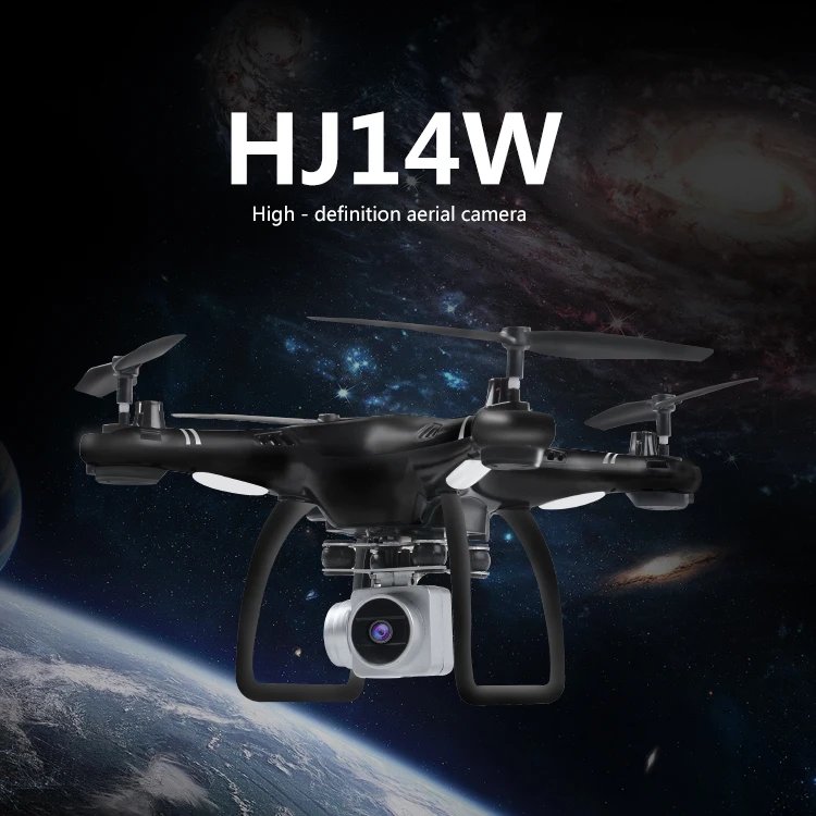 Складной самолёт HJ14W для селфи Радиоуправляемый квадрокоптер Дроны с камерой HD