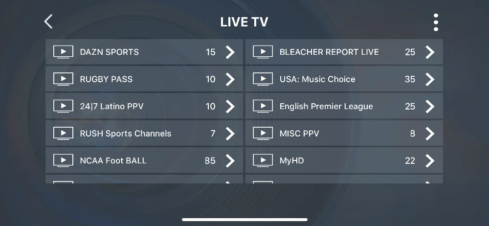 Мощность IPTV арабский IPTV США Индия живое кино Канада Италия экс-Ю Великобритания латино Румыния Турция CARIBBEAN Sports LiveTV VOD XXX