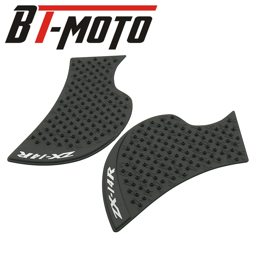 Для Kawasaki Ninja ZX14 2006-2011 ZX14R 2012- мотоцикл топливный бак газа тяговые колодки протектор резиновые 3M наклейки