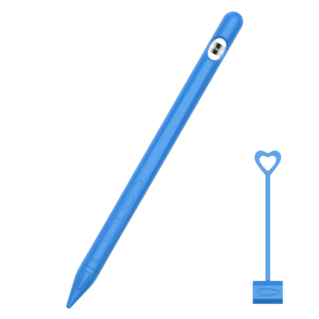 b Новые пишущие ручки для iPad Pro Apple Pencil силиконовый чехол подставка с крышкой Держатель для iPad Pro Apple Pencil 1 USPS - Цвета: b