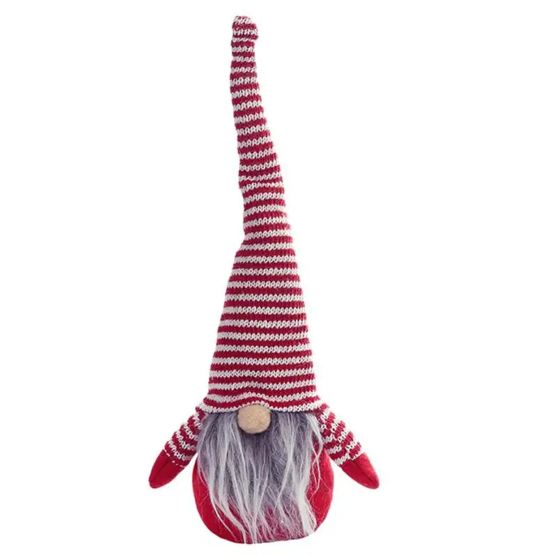 Полосатый Безликий кукольный шар, подвеска для тела, рождественские украшения, вечерние украшения для дома, год, поставщик - Цвет: 1