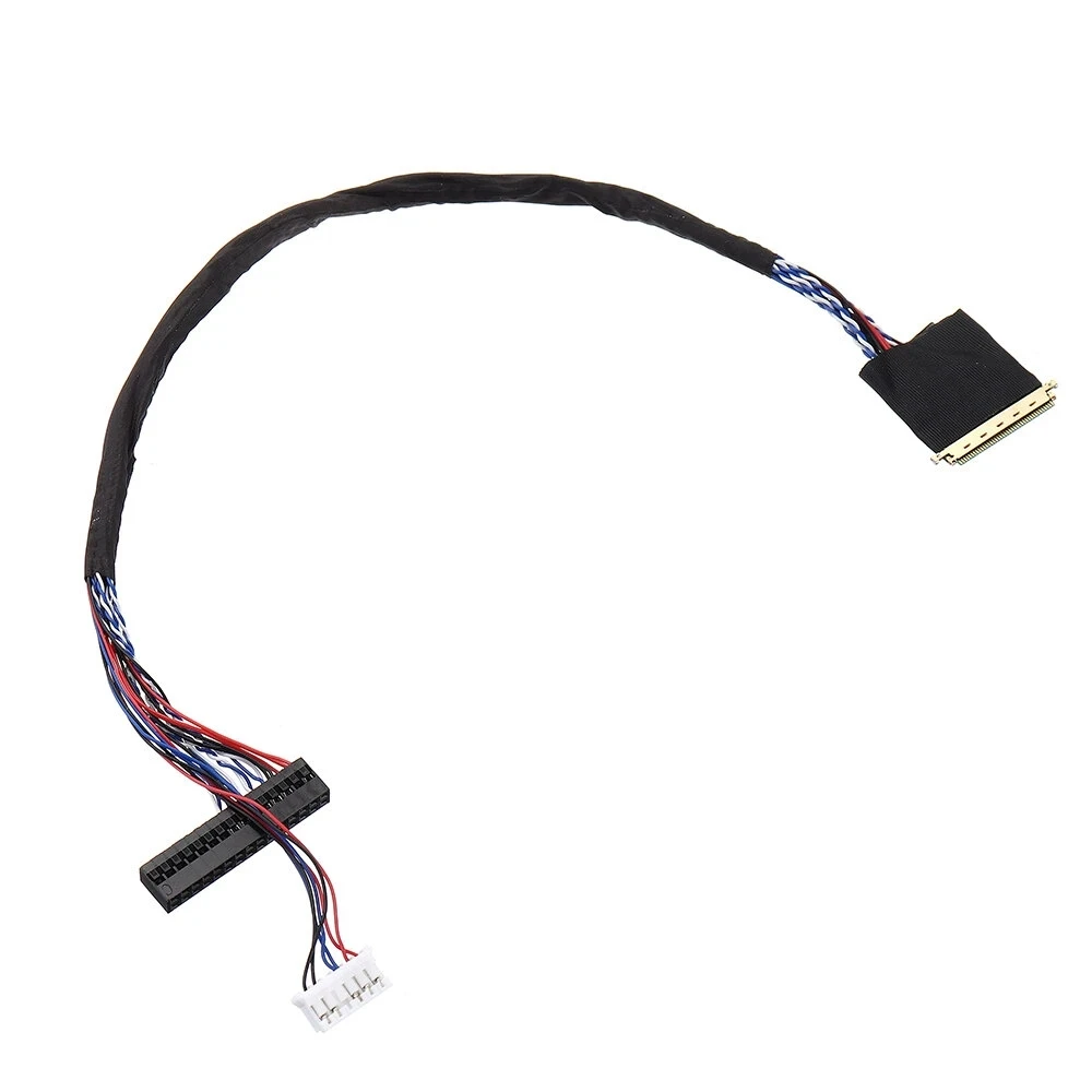 Universal 1Ch 8Bit 40Pins 0.5mm I-PEX20453 IPEX 20455 Notebook LED LCD LVDS Screen Cable for LCD DIY Modified display lvds cable adapter kit