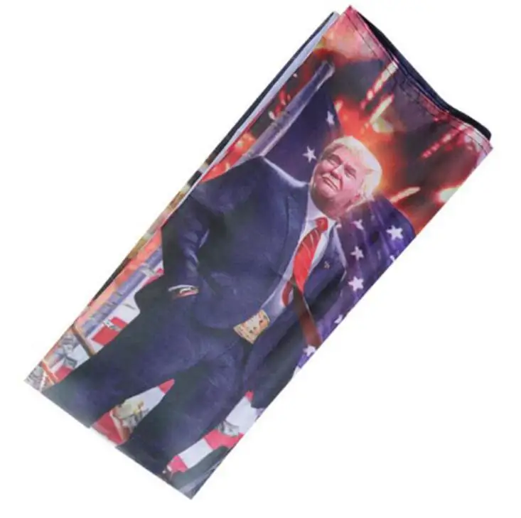 50pcs TRUMP TANK Flag 90x150cm Digital Print Polyester Banner 3*5 FT Big Hanging Trump Wholesale | Дом и сад