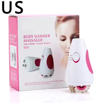 

Professional 3D Mini Facial Kneading Massage Roller Electric Anti-Cellulite Control System Massager Body Slimmer