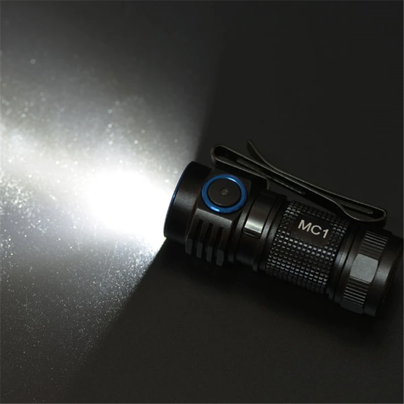 Trustfire MC1 XPL HI T6 1000 люмен EDC тактический фонарь Мини светодиодный фонарь водонепроницаемый магнитный светодиодный фонарь-брелок фонарь