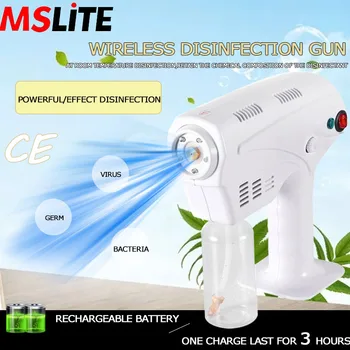 

novedades 2020 nano wireless alcohol spray gun automizer fog machine mini fog machine sprayer