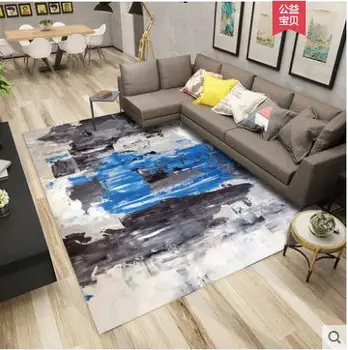 

High-quality Luxury Rectangle Sheepskin Hairy Carpet Faux Mat Seat Pad Fur Plain Fluffy Soft Area Rug Home Decor