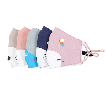 

Baby Children Masks Cotton Washable and Reusable Mask with Elastic Ear Loops Soft & Comfortable