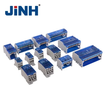 

Din Rail Terminal Blocks Power Distribution Box Universal Electric Wire Connector Junction Box