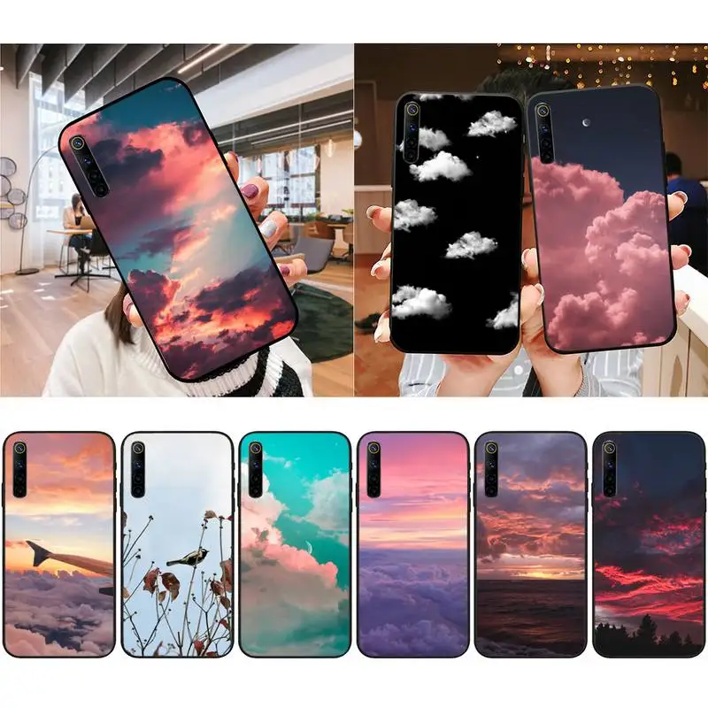 XSPING с изображением сладкого неба для Oppo Reno2 3 A77 92020 F11 Realme 2 5 6 Pro XT | Мобильные