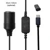 C63D USB C PD Female Type C Male to 12V Car Power Socket Cable for Car DVR GPS E-Dog 3