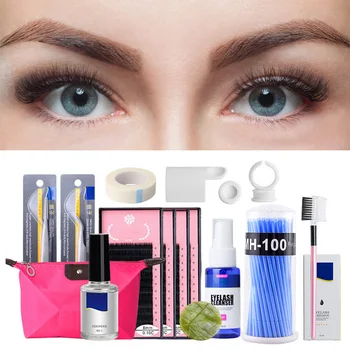 

Eyelash Extension Tool Kit False Eyelashes Tweezers Grafting Eyelash Set Grafting Tape Dual-Use Eyebrow Comb Dropshipping