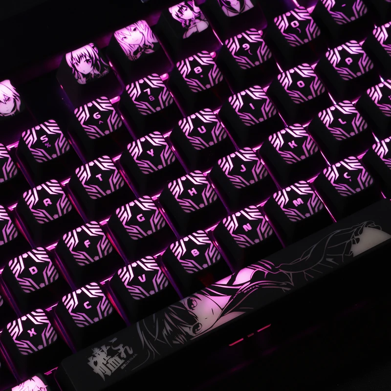buraco preto revestimento chave para kantai coleção corsair k70 razer cereja