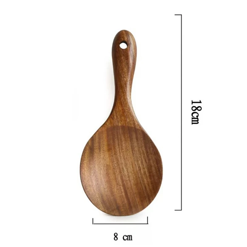 1 шт. Неокрашенный деревянный набор кухонных инструментов из акации уникальные бытовые цельные деревянные кухонные принадлежности для готовки ложка лопатка суповая ложка для риса