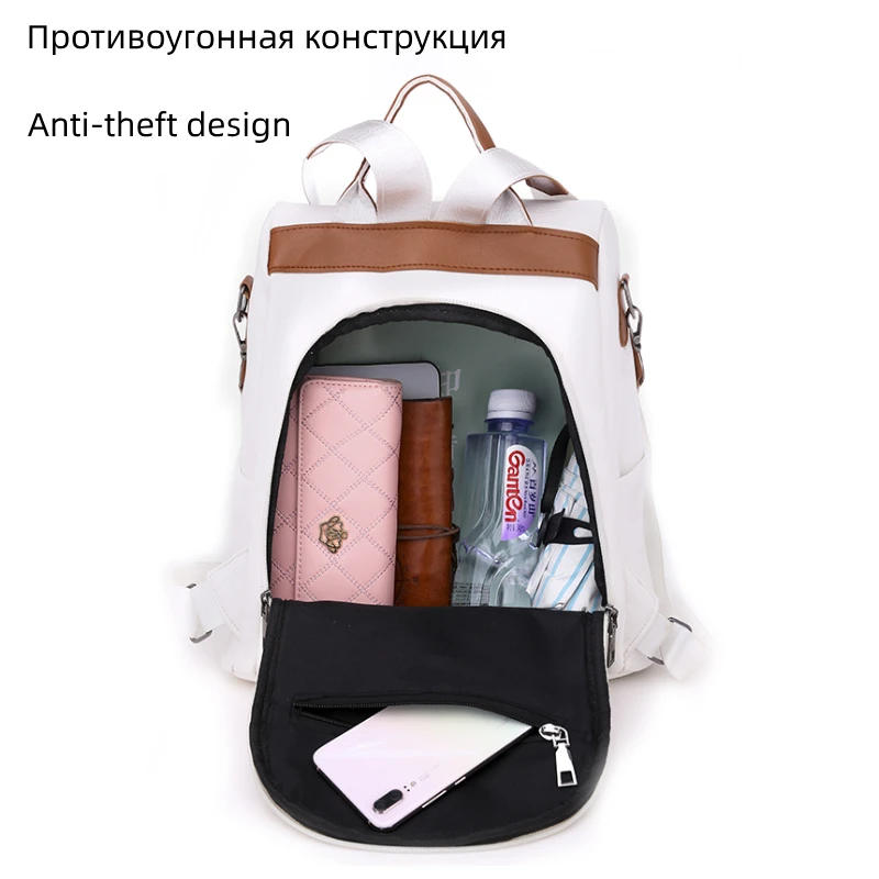Качественный кожаный рюкзак для женщин 2020 школьная сумка дизайнерские дорожные