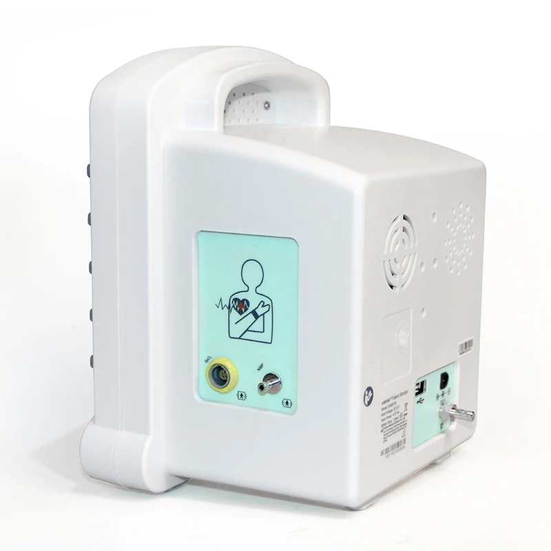 CONTEC ICU Patient Monitor SPO2 Pulse Rate TEMP NIBP Vital Signs Monitor CMS5100 Multi Parameters