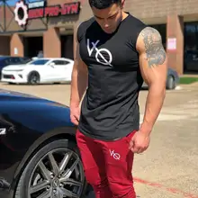 Muscle Brother Vo спортивный жилет без рукавов Мужская футболка для фитнеса и бега без рукавов дышащий облегающий тренировочный костюм