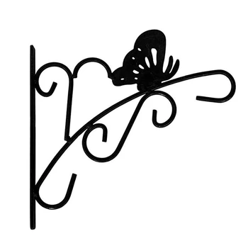 

Hanging Plants Bracket Planter Hooks Hangers Flower Pot Bird Feeder Wind Chimes Lanterns Patio Lawn Garden