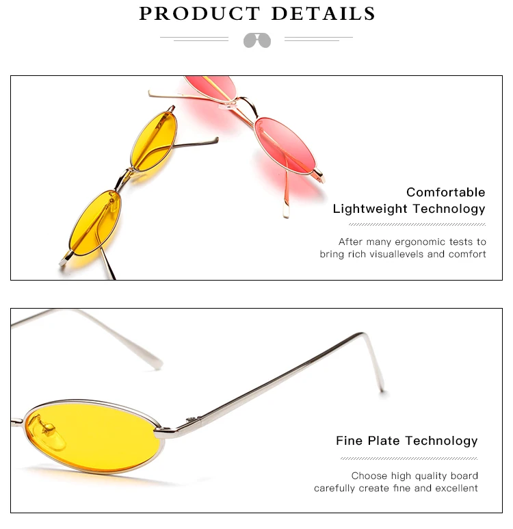 Vintage uv400 cat eye Small sunglasses women