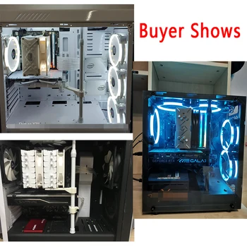 

DIY Scalable Nonmagnetic Graphics Card Holder CPU Tower Cooling Fan Metal Stand GPU Frame Monitor Bracket Video Card