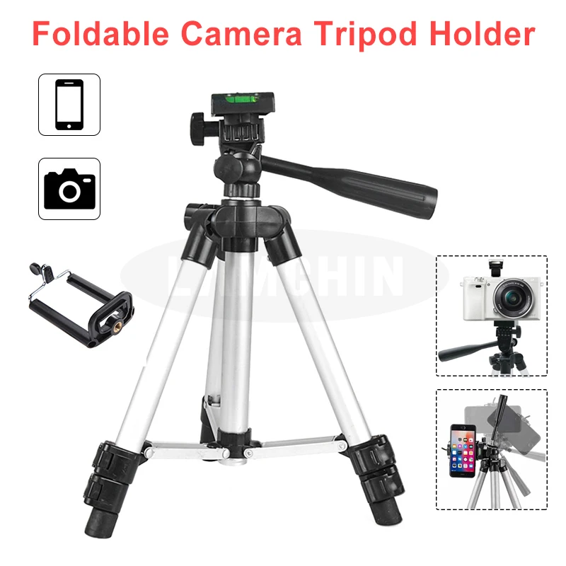 

Professional Phone Photography Tripod Holder Built In Level Three-Section SLR Camera Tripod With Mini Two-Section Tripod Holder