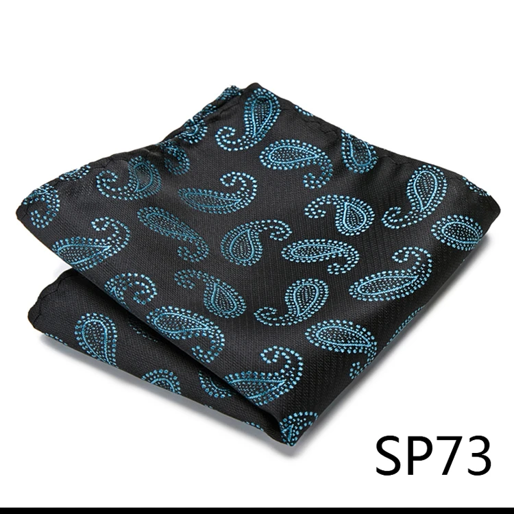 Newest style  Brand Factory Sale Top grade  Pocket Square Paisley Dropshipping Clothing accessories Memorial Day Fit Workplace