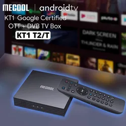 MECOOL KT1 DVB-T2 Amlogic S905X4 Android TV 10 DVB C Set Top Box 2GB 16GB AV1 BT WiFi 2.4G/5G LAN Dolby Google Decoder TV BOX MECOOL KT1 DVB-T2 Amlogic S905X4 Android TV 10 DVB C Set Top Box 2GB 16GB AV1 BT WiFi 2.4G/5G LAN Dolby Google Decoder TV BOX