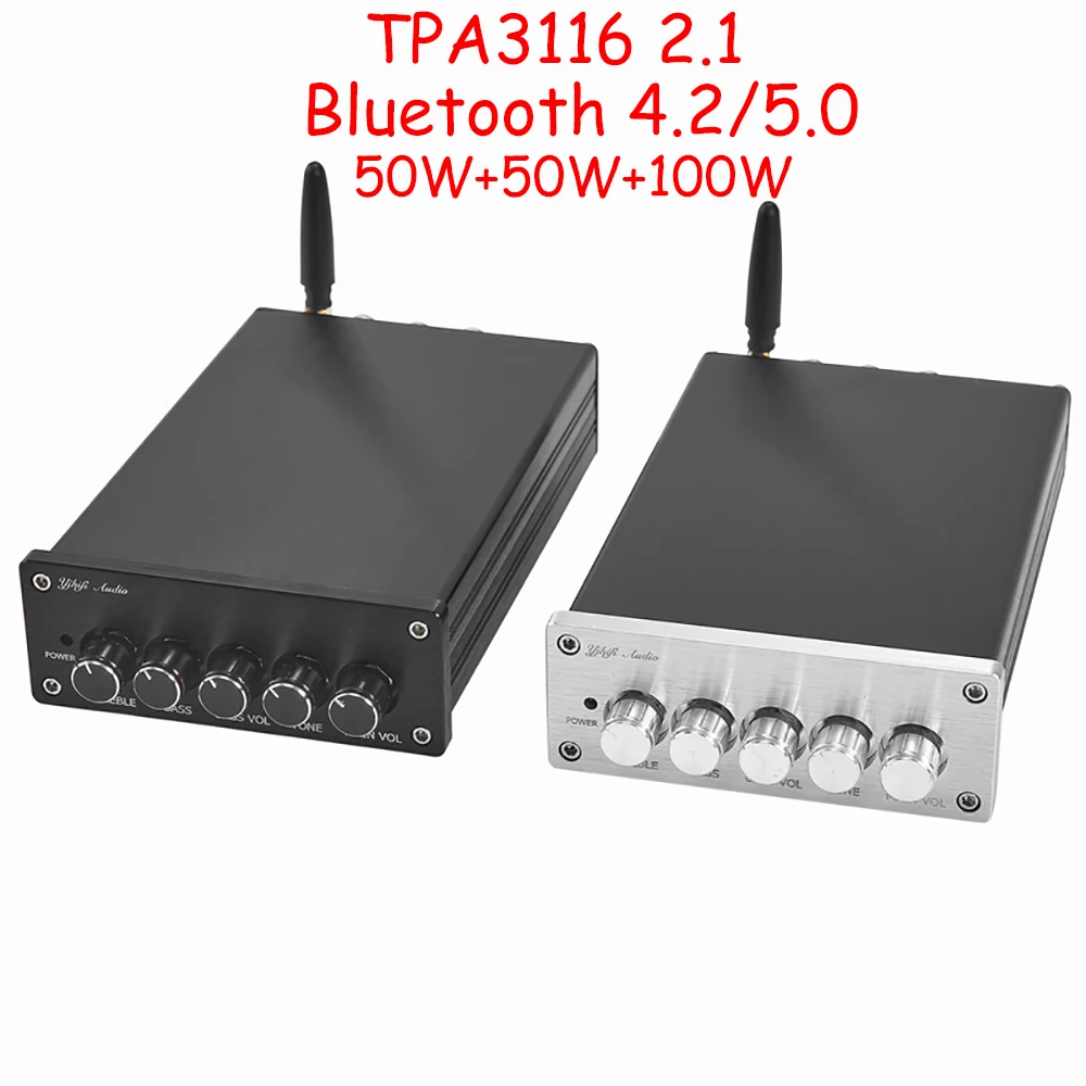 TPA3116 2 1 Bluetooth 4 2/5 0 с цифровым усилителем мощности tone Class D 50 Вт + 100 | Электроника