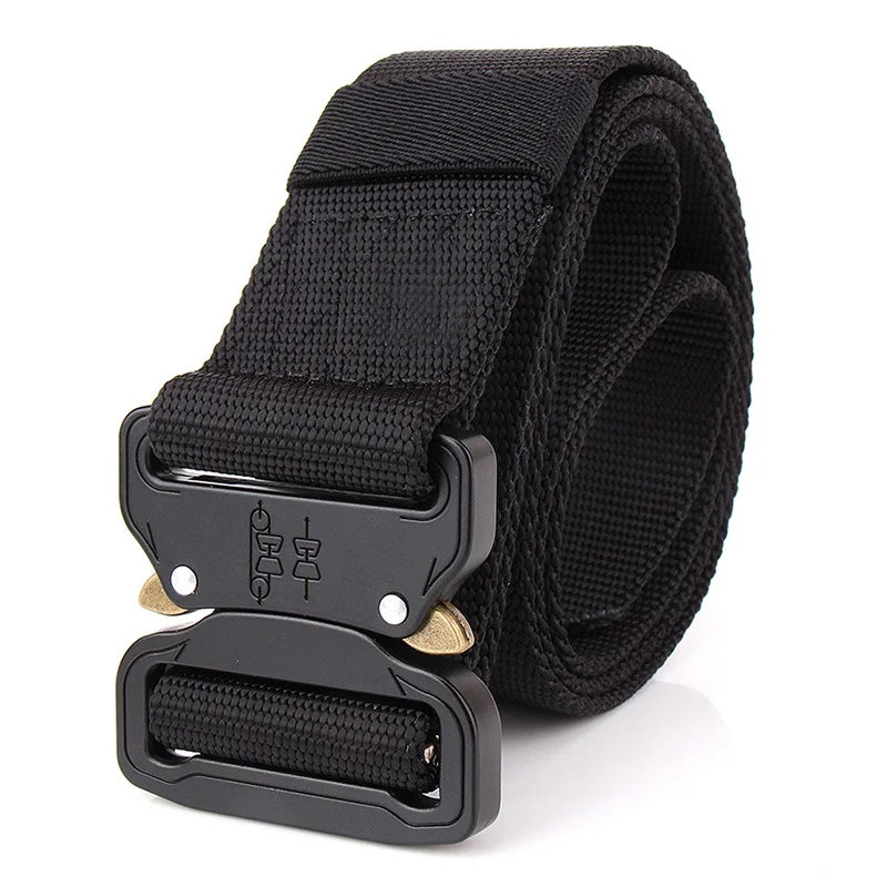 Ремень мужской нейлоновый с металлической пряжкой ширина 4 5 см|tactical belt|belt uscarrying