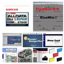 

2021hot Auto repair Alldata software 1TB USB HDD Harddisk Alldata 10.53 Mit//chell od5 2015V Vivid workshop data ElsaWin 6.0data