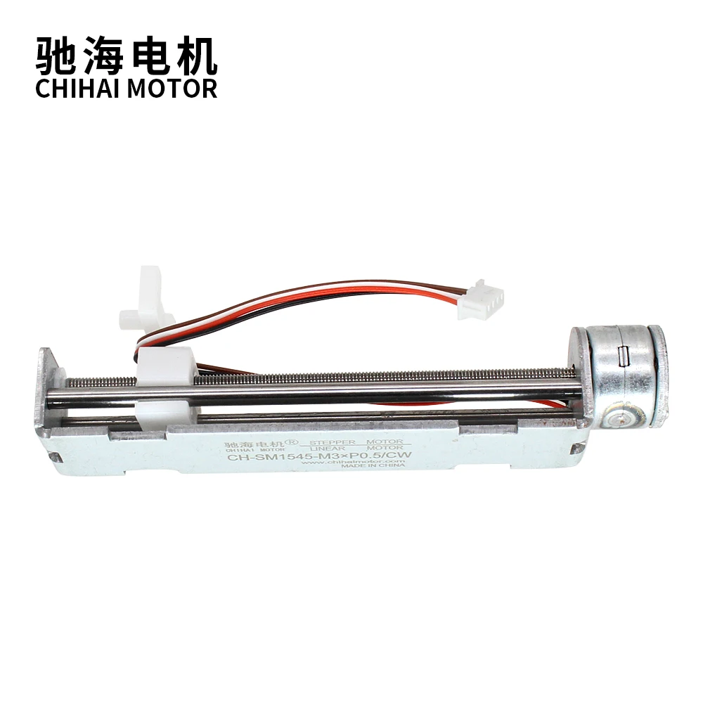ChiHai мотор CH-SM1545-M3* P0.5 15 мм микро слайдер линейный шаговый двигатель винт мотор с кронштейном шаговый двигатель