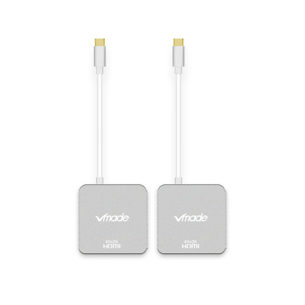 VGA Vmade Usb C HDMI type C Hdmi VGA 3,1 конвертер адаптер type c to VGA HDMI/USB 3,0/type-C Алюминиевый адаптер для Apple Macbook - Цвет: VGA