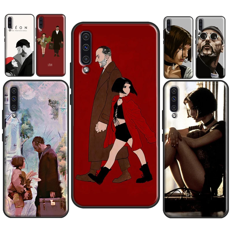 Чехол Leon с плакатами по фильму для Samsung A21S A20e A11 A31 A41 A51 A71 A50 A70 A30 A02 S A12 A32 A42 A52 A72 |