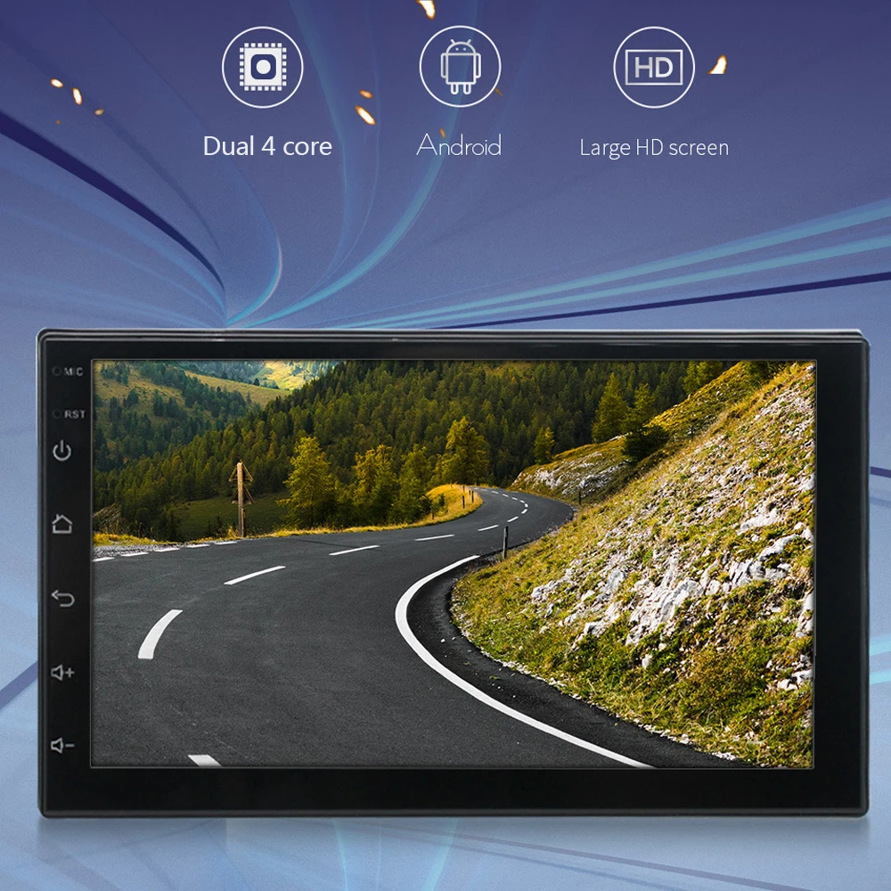 

Multimedia Video Player 2 Din Android 10.0 GPS Navigation Car MP5 Player 7" TFT Touch Screen Car Radio Wifi Bluetooth-compatible