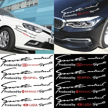 

Car Vinyl Sport Racing Decal Reflective Lamp Eyebrow Sticker For BMW Nissan Toyota KIA Hyundai Skoda Dodge KIA Suzuki Citroen